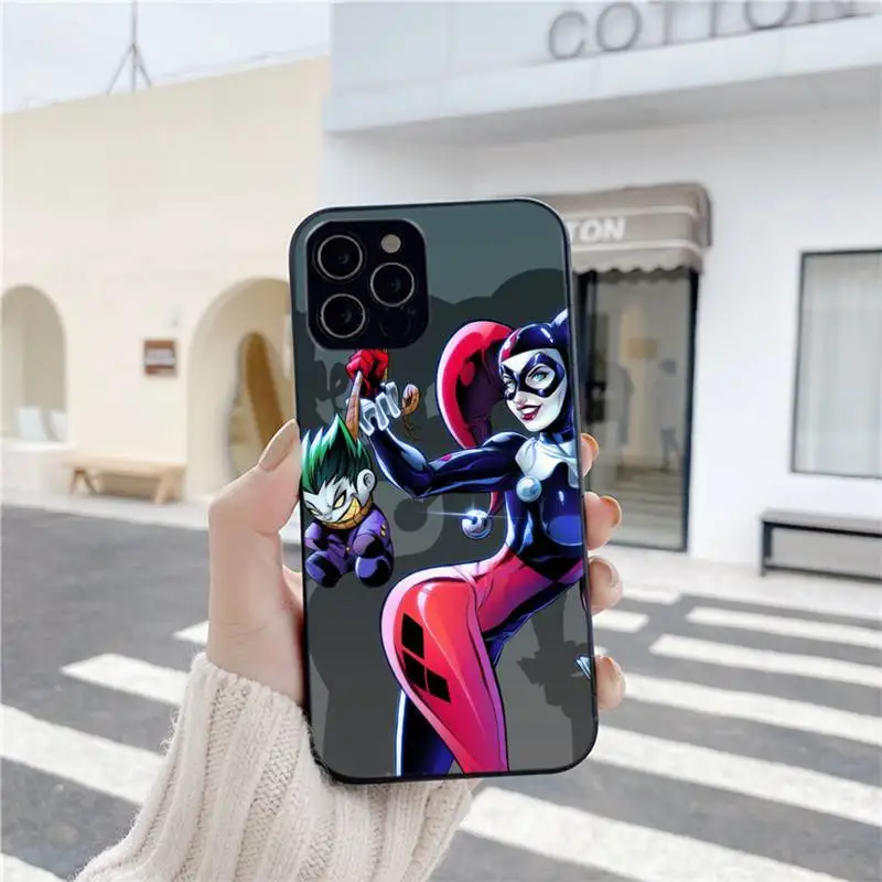 

Soft Cover Suicide Squad-Joker Phone Cases For Iphone 6 6s 7 8 Plus XR X XS XSmax 11 12 Pro Mini Max