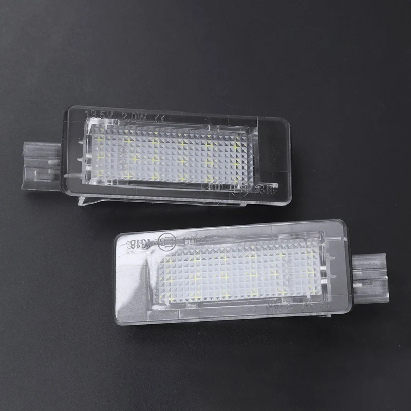 Автомобильные светодиодные лампы для номерного знака Renault Espace Mk4 Scenic Mk2 Laguna 2 Dacia