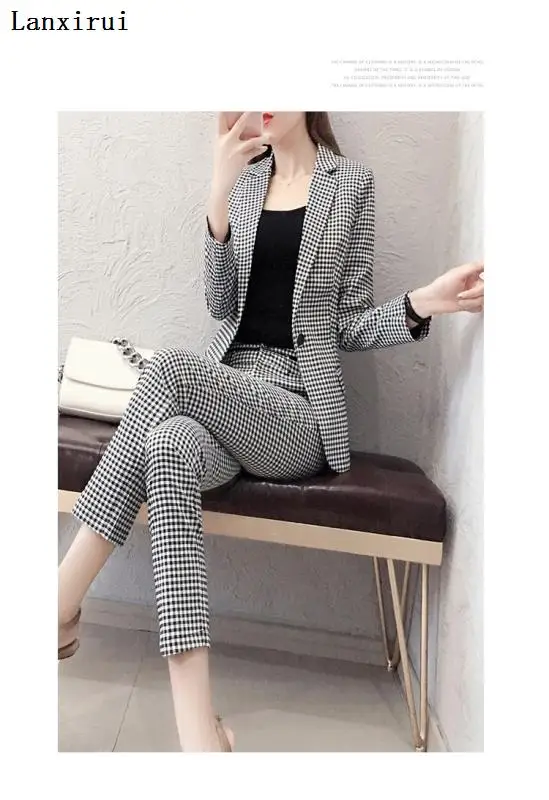 Женский Повседневный кашемировый шерстяной комплект из 2 предметов вязаный