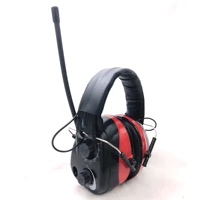 am fm radio hearing protection snr28db safety earmuffs for working