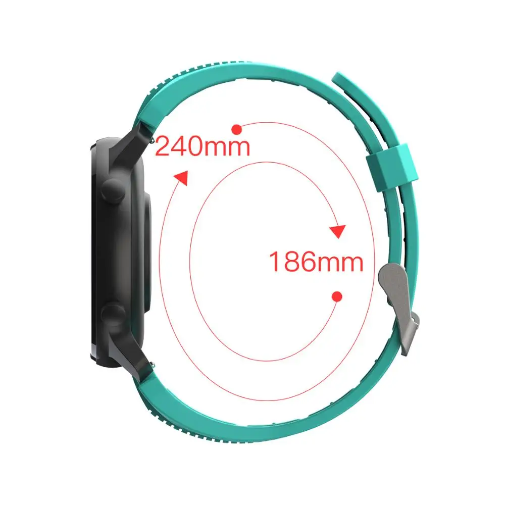 Силиконовый ремешок для часов SIKAI 22 мм GTR 47 Gear S3 Galaxy Watch 46 20 Huami GTS 42
