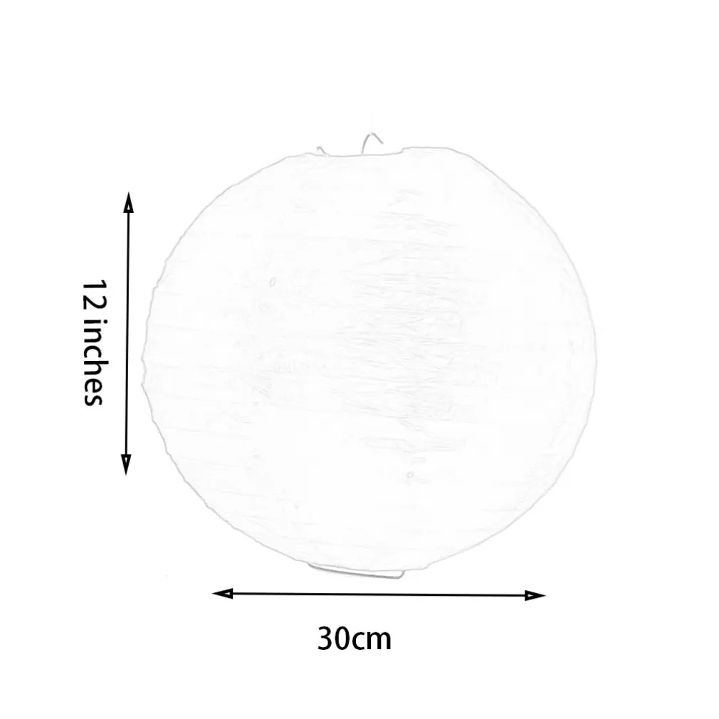 

Colorful Paper Lanterns 8"/12" Hanging Ball Lanterns Decorations Lamps Street Light Night Light Supplier