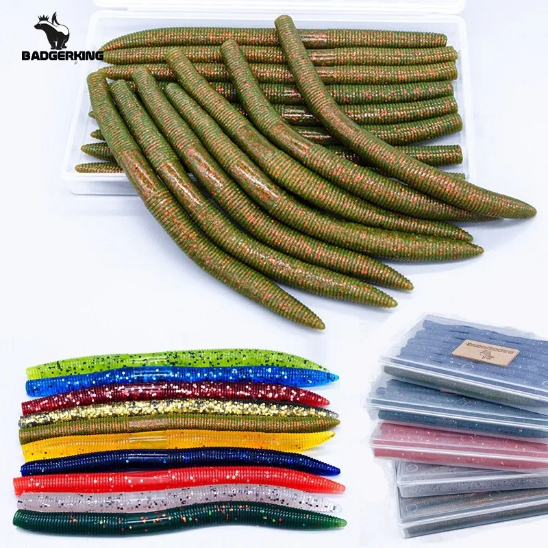 Мягкая пластиковая рыболовная приманка 15 шт./лот для Neko Rig Wacky 14 см 8 5 г