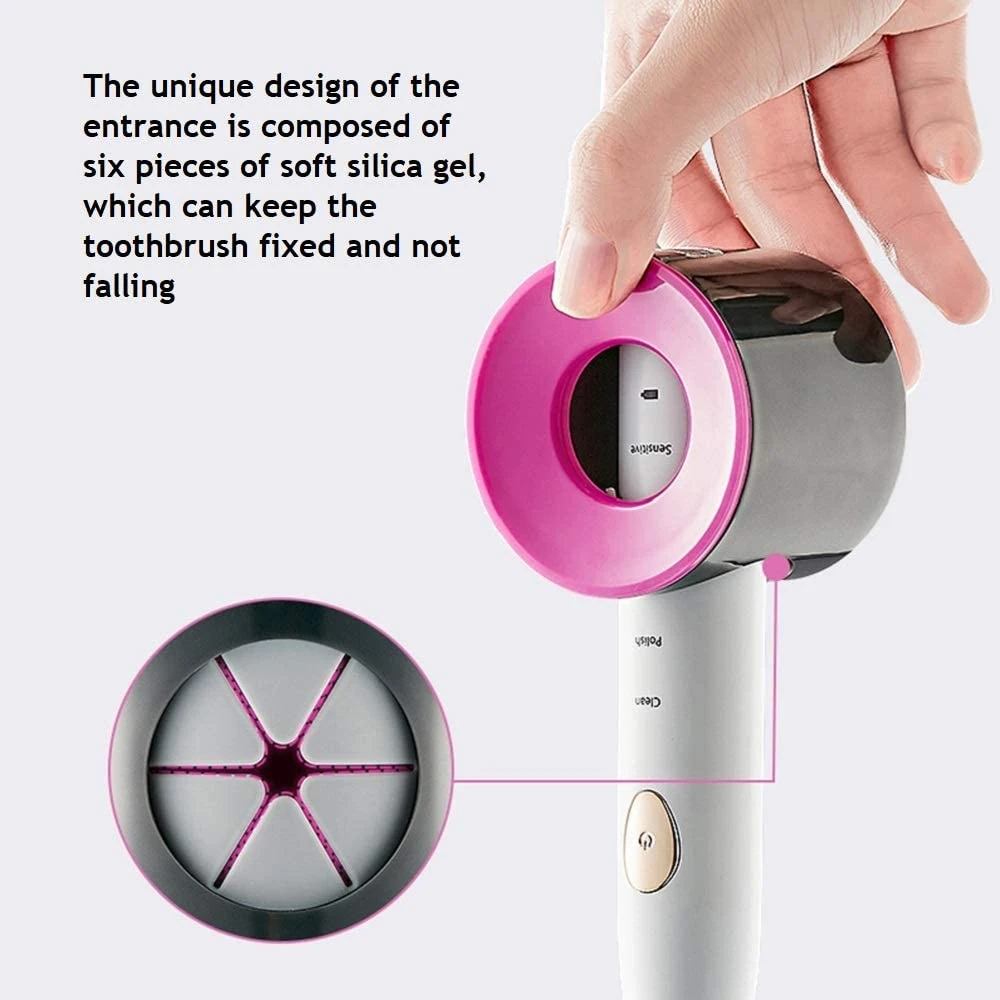 

Toothbrush Holder Brush Tooth Stand Electric Wall Toothbrushes Cup Rack Mounted Travel Shelf Kids Bathroom Accessories Organizer