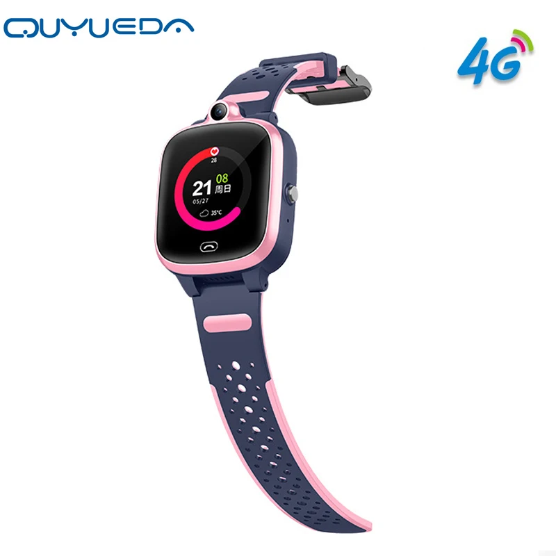 4G дети телефон часы детские анти потерянный Смарт наручные устройства слежения