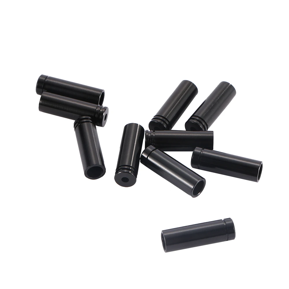 10 шт. велосипедные Кабельные заглушки алюминиевый сплав тормозной рычаг