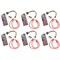 6x 60cm ver009s pci e riser card pcie 1x to 16x usb 3 0 data cable bitcoin mining