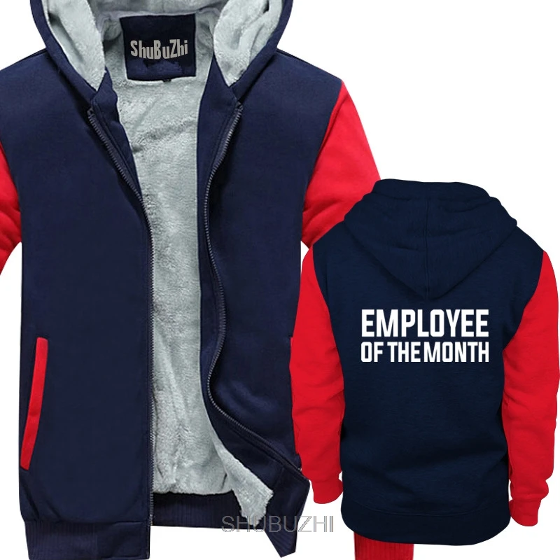 Забавные мужские толстовки сотрудника месяца унисекс Мужская толстовка