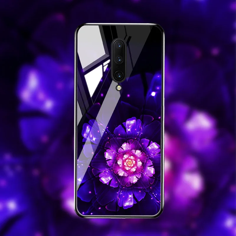 M030 Чехол из закаленного стекла для Oneplus 7T 7 Pro чехол s On для One plus 7T 7 Pro Чехол Coque Funda Bumper Coque для OnePlus 7 Pro - Цвет: M030