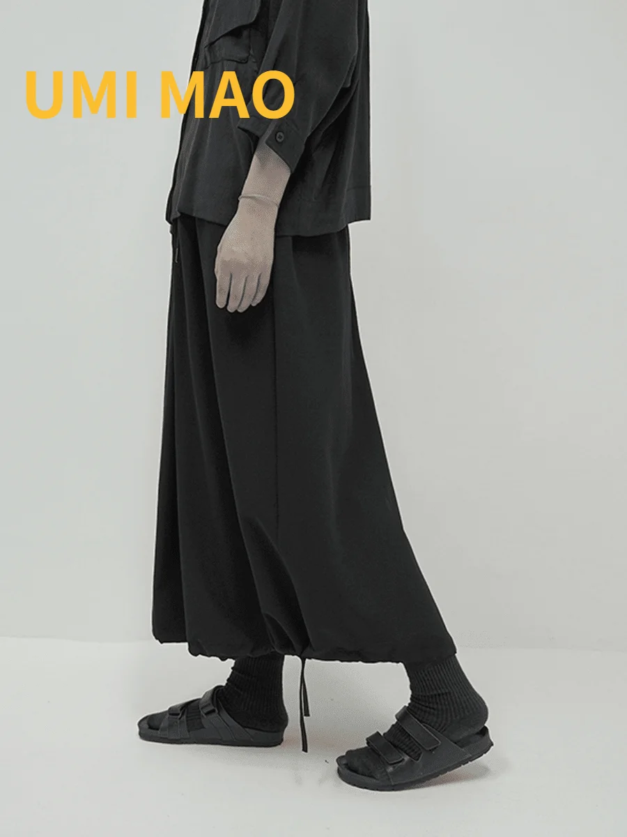 Универсальные мужские летние тонкие брюки UMI MAO Yamamoto Wind Dark повседневные мужская
