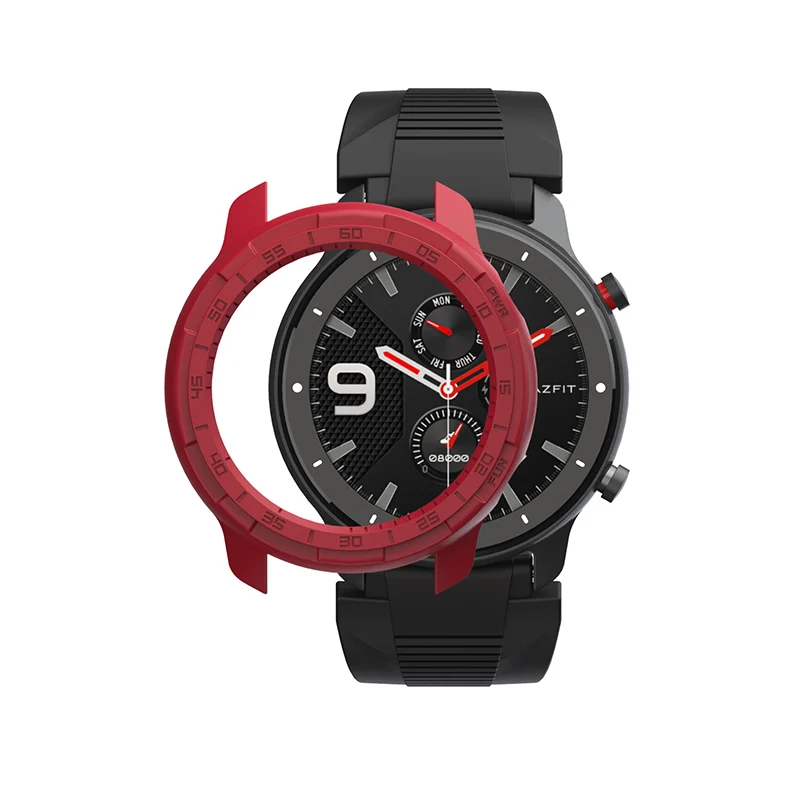 1 Новая защита жесткого диска Часы чехол для Amazfit GTR 47 мм Замена чехол для часов Huami Amazfit GTR 47 мм Smartwatch Shell - Цвет: 1