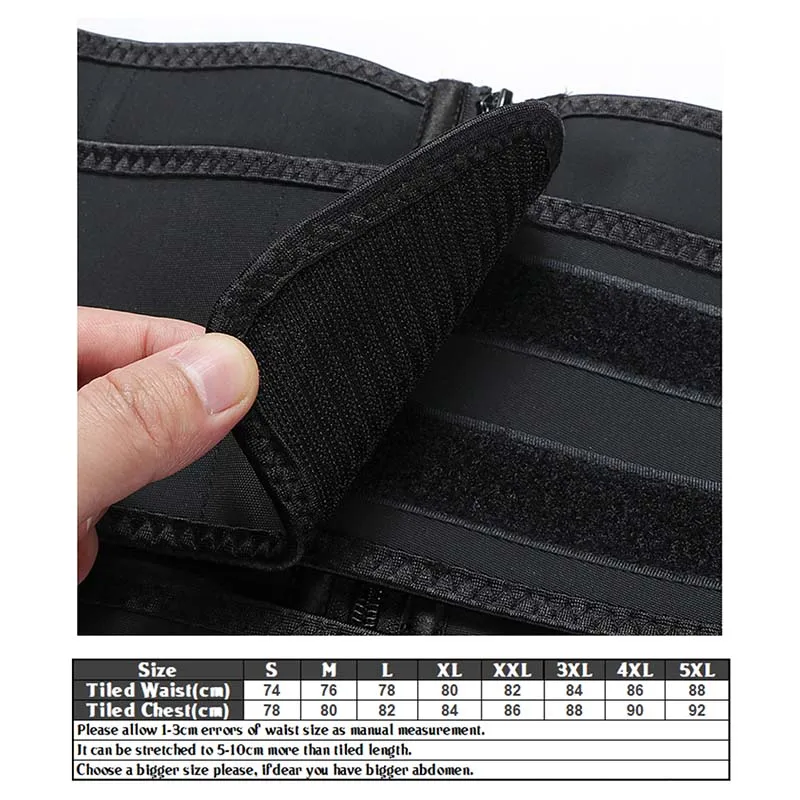 

Slimming Belt Waist Trainer Corset Cincher Sweat Firm Latex Modelling Tapes Body ShaperSlimming S hapewear Fat Burning Shaper