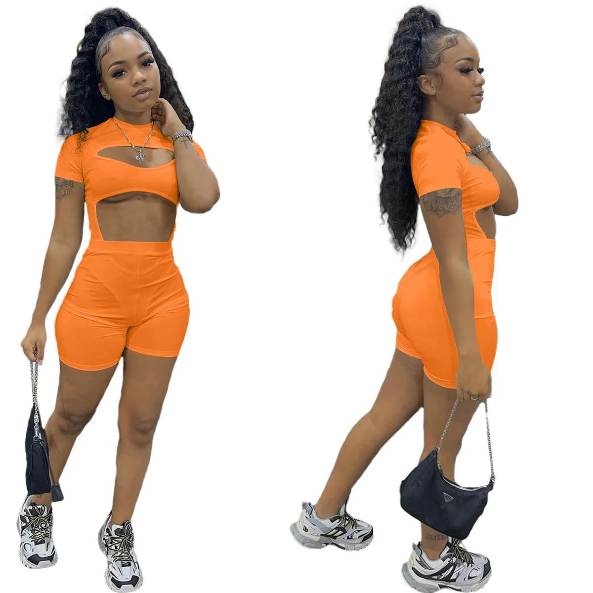 Fitnes женский тренировочный комплект из 2 предметов для йоги повседневное