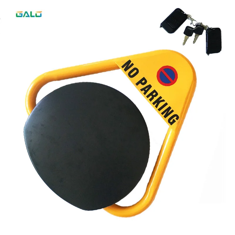 Автоматический треугольный стояночный барьер с дистанционным управлением для