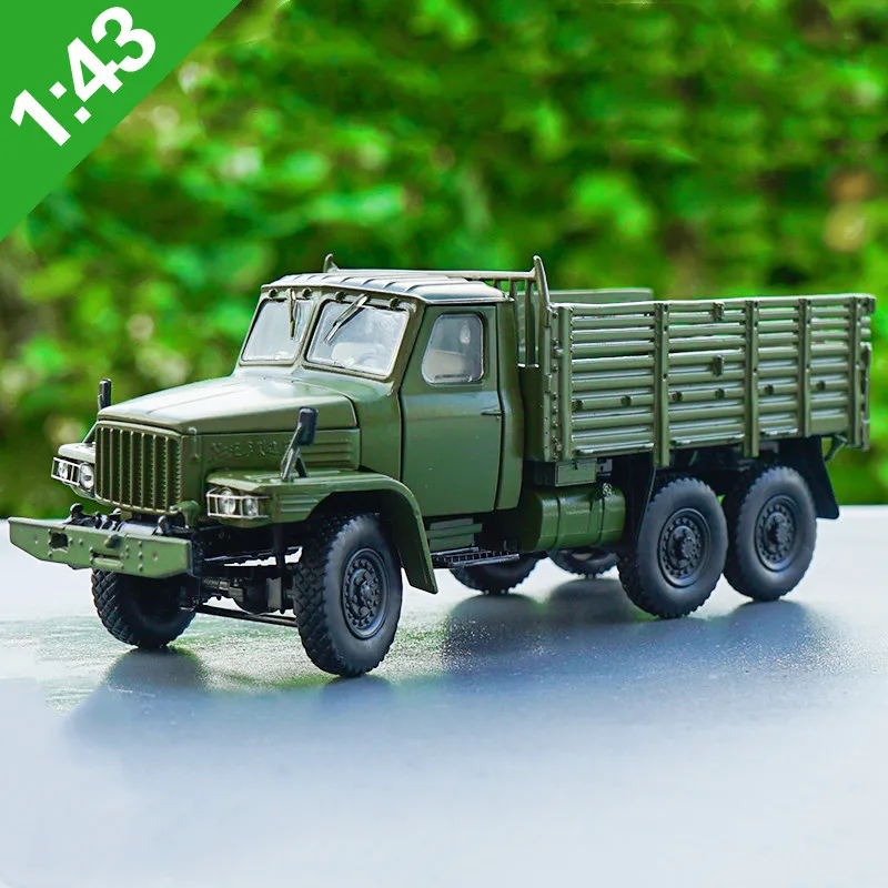 Высококачественная модель из сплава 1:43 Dongfeng EQ240 для внедорожных военных