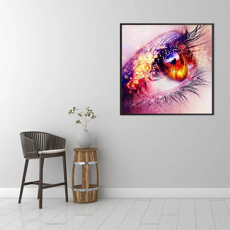 

5D DIY Daimond Painting Beautiful Eye Embroidery Owl Diamond Painting Home Decoration 30*30cm