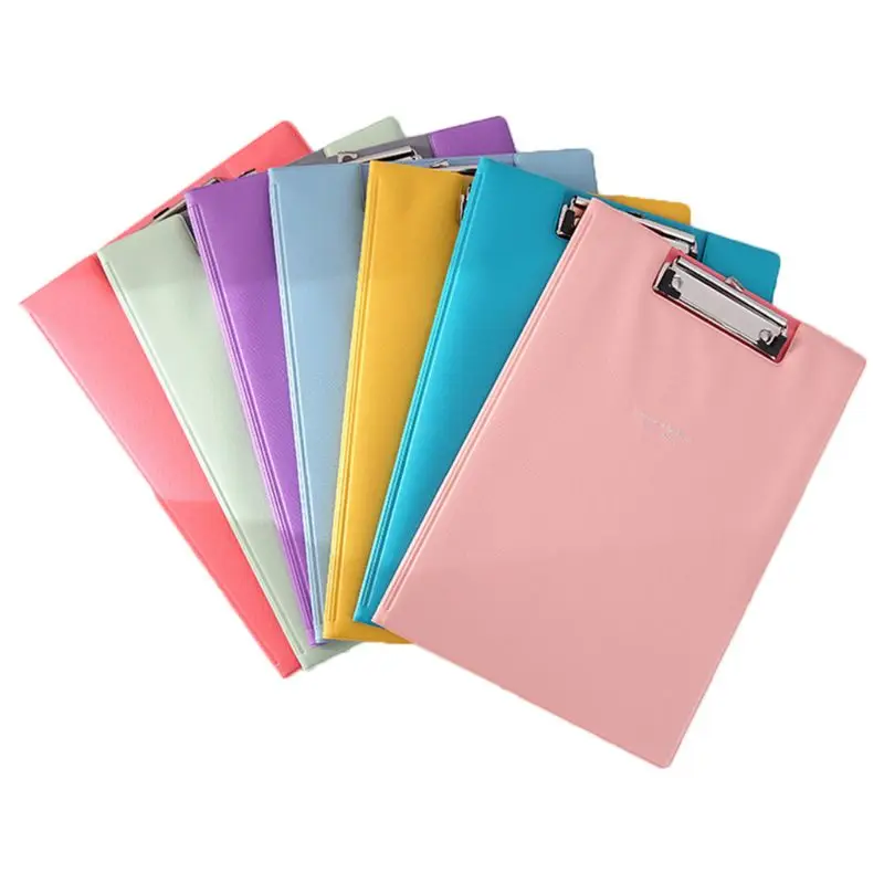 

A4 Waterproof Clipboard Writing Pad File Folder Document Holder School Supply K3KB