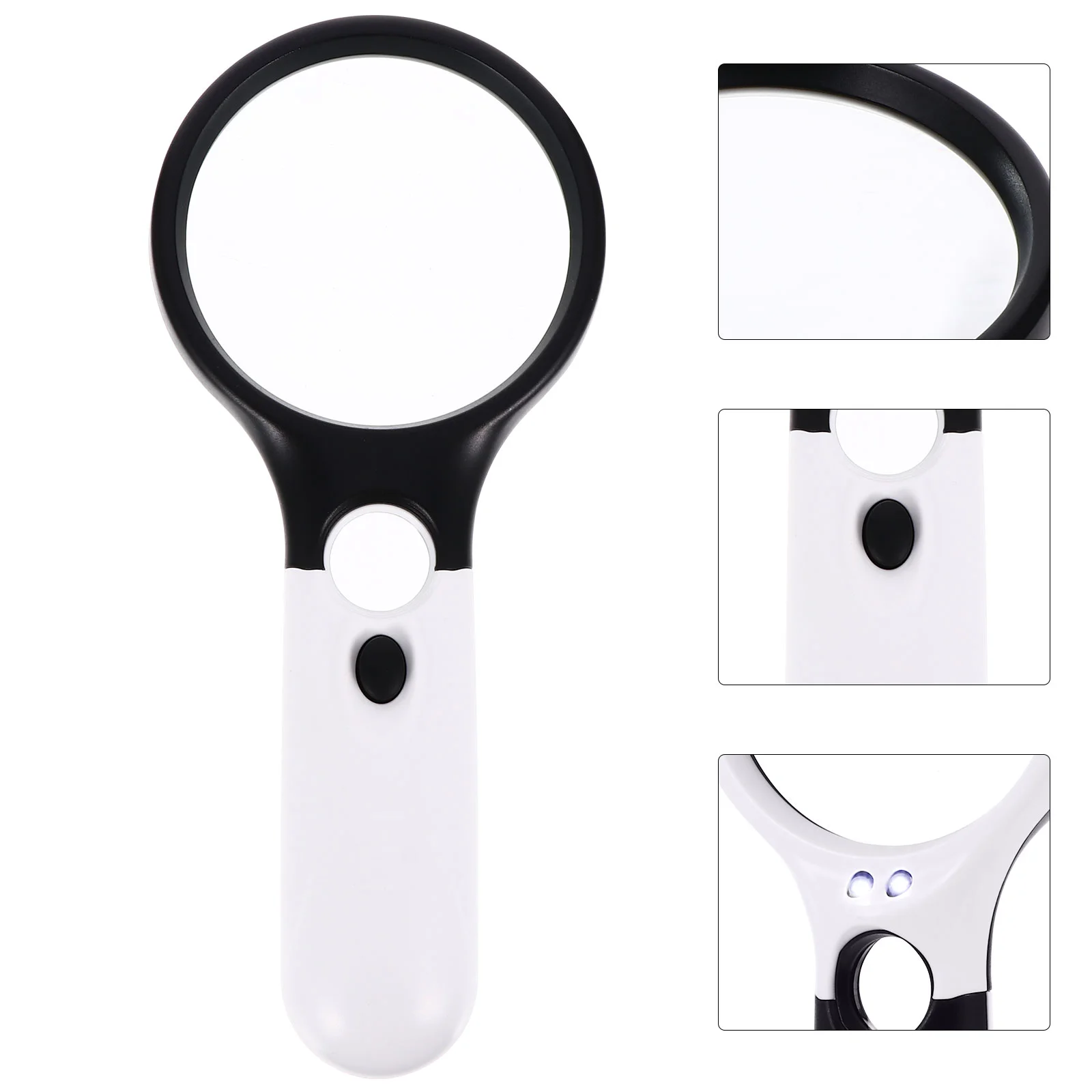 

1 Set Learning Magnifier Reading Magnifier Tool with LED Light for Old People