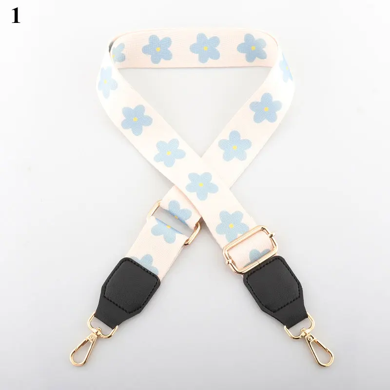 Women's Bag Shoulder Strap Color Nylon Cotton Bag Belt Lengthening Wide Belt Leather Bag Strap Replacement Belt Handles For Bags