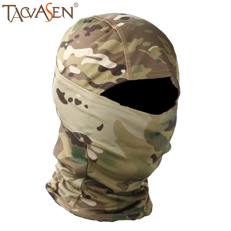 Тактическая камуфляжная Балаклава TACVASEN маска для лица черепа Охотничья стрельба