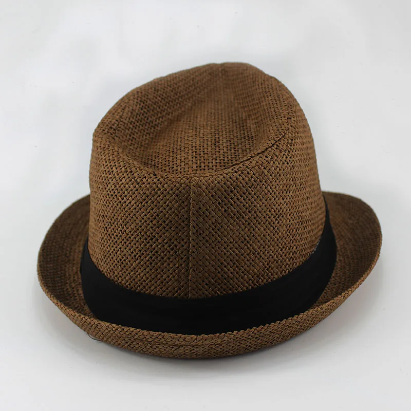 Летняя соломенная шляпа Федора Шапки узор Chapeu Панама женские солнцезащитные