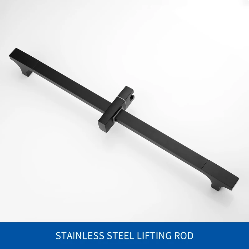 Sliding Bar Only ABS раздвижной Держатель Квадратный 3 функции спрей ручной душ с нержавеющей стали раздвижные рельсы и шланг 1,5 м - Цвет: Sliding Bar Only
