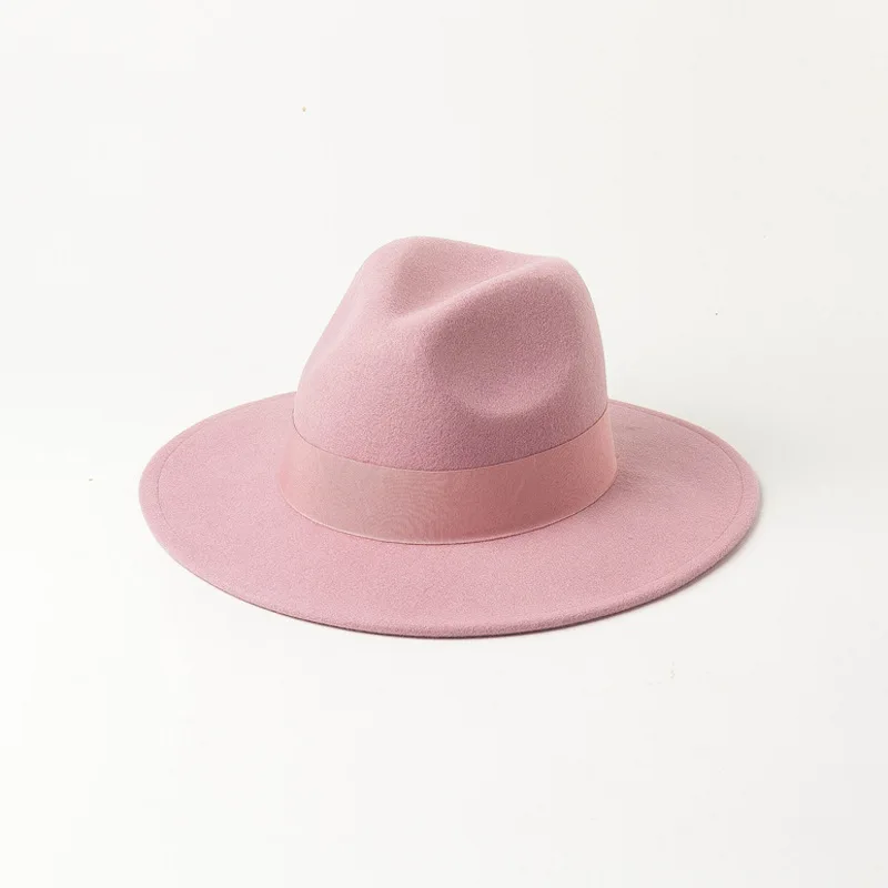 10pcs/lot 01806-beixing summer solid classic  paper cap men women  fedoras hat wholesale