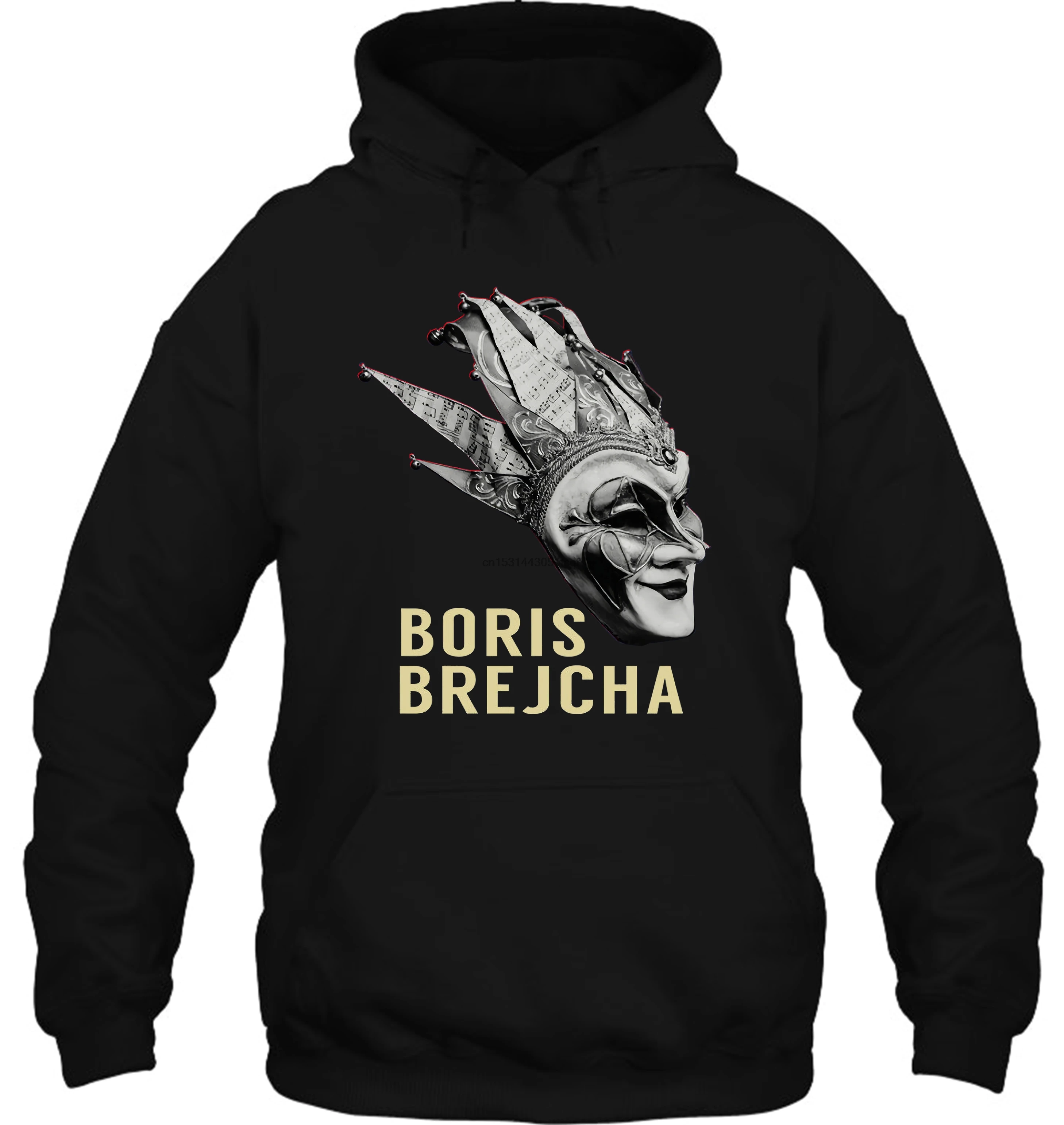 Мужская толстовка BORIS BREJCHA маска DJ высокотехнологичная Минималистичная музыка