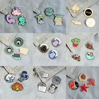 3  4 шт.компл. милые эмалированные булавки в виде животных, детей, Koala T-Rex, бриллиантовая собака, Ленивец, волшебный шар, ювелирные изделия, оптовая продажа, подарок
