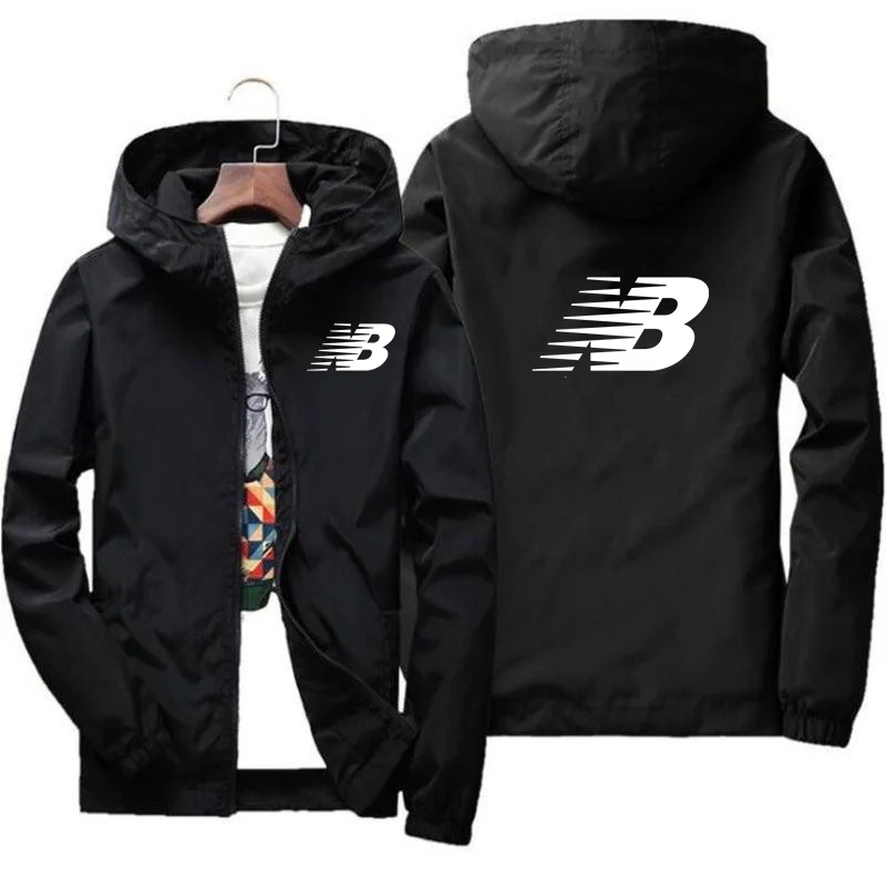 Мужская осенняя куртка Повседневная модная ветровка с принтом на весну и осень