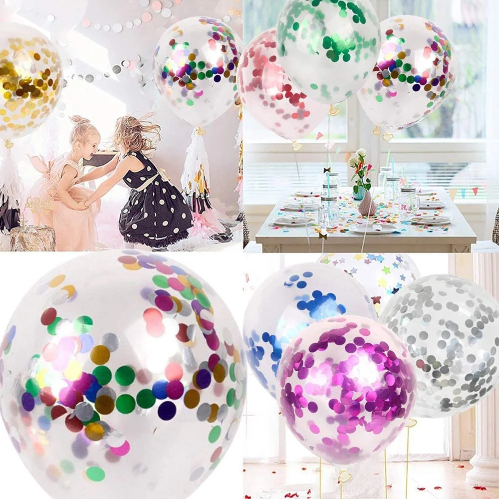 

20Pcs 12Inch Rose Gold Balloon Confetti Balloons Birthday Party Wedding Decoration Anniversary Globals Baby Shower Balloon