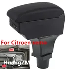 Подлокотник для Citroen nemo, центральный ящик для хранения, аксессуары для автомобиля, интерьер с USB светодиодный светкой