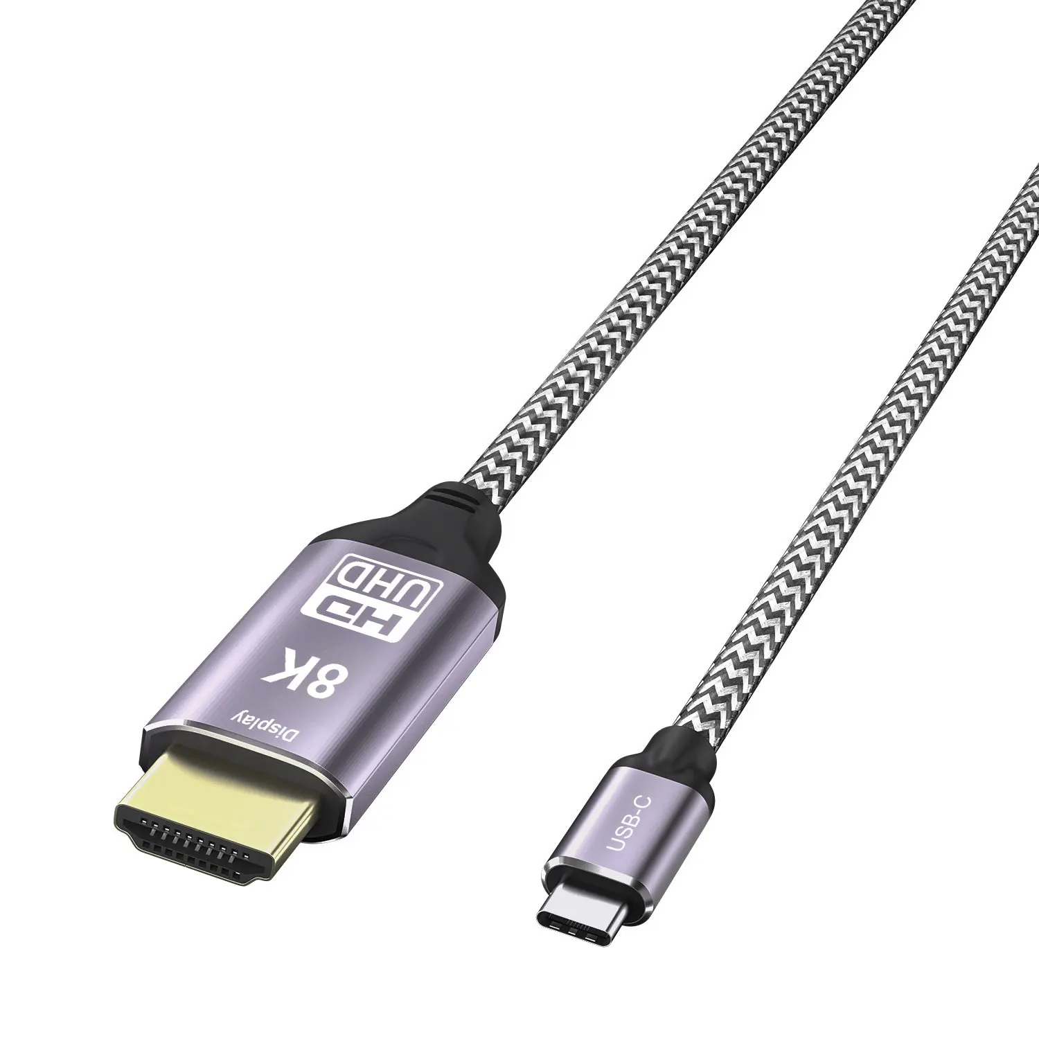 Высокоскоростной кабель cabledeconthunderbolt 3 USB3.1 на HDMI 2,1 8K 1,8 м 7680x4320 8K @ 30 Гц 4K @ 120 Гц UHD HDR 48 Гбит/с