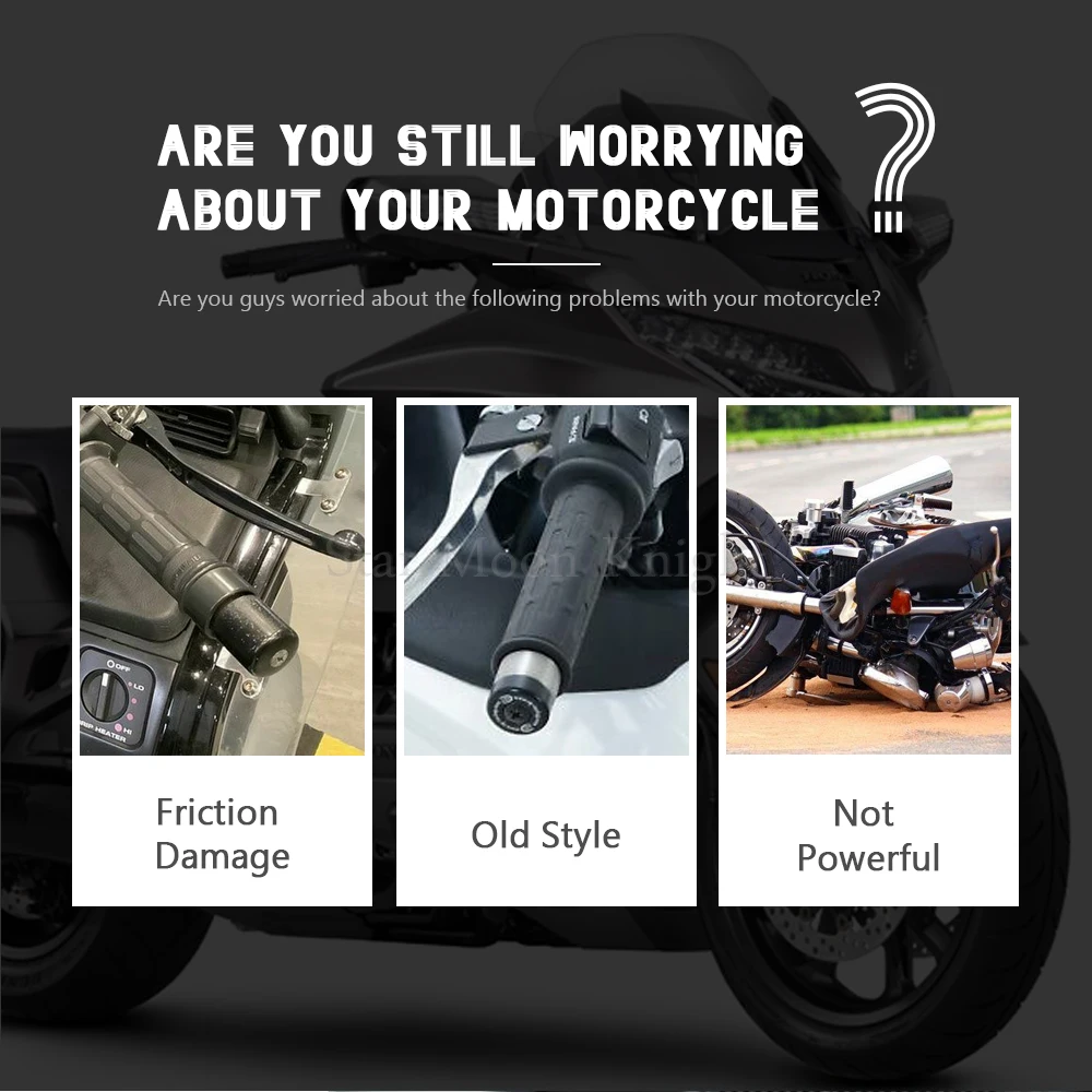 Наконечник Руля Мотоцикла рукоятка руля колпачок антивибрационный заглушка для