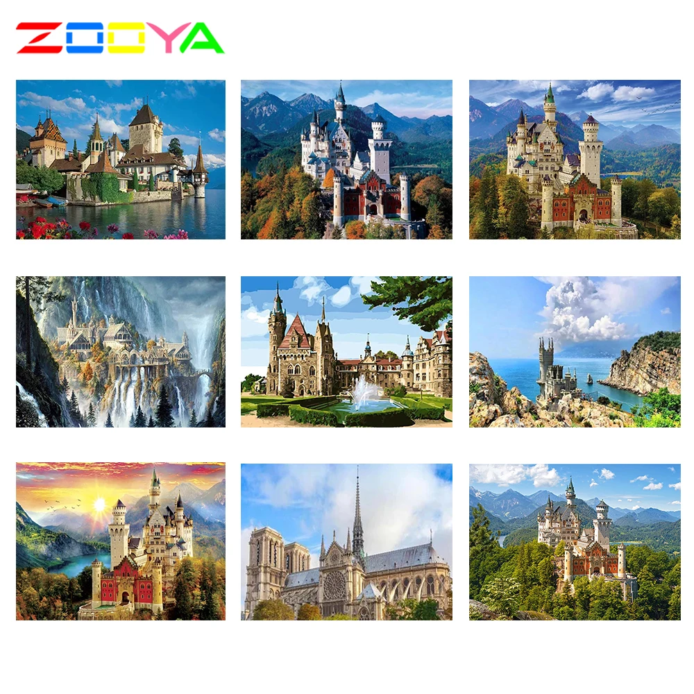 5D Diy Алмазная картина особой формы пейзаж алмазная живопись вышивка 3D картины