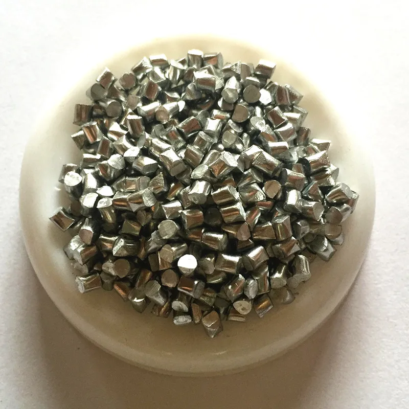 

Zinc Zn Ingot and Grain 4N 99.99% High Purity for Research and Development Element Metal Simple Substance #: 7440-31-5