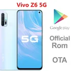 Смартфон Vivo Z6 DHL, 5G дюйма, 48 Мп + 8 Мп + 2 Мп + 2 Мп + 16 Мп, ЖК-дисплей 5G дюйма, 6,57 мАч