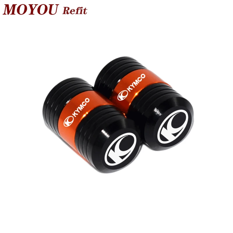 

For KYMCO Downtown 200i 300i 350i 300 350 Gdink AK550 Motorcycle CNC Parts Tire Valve Cap Airtight Cap Cover