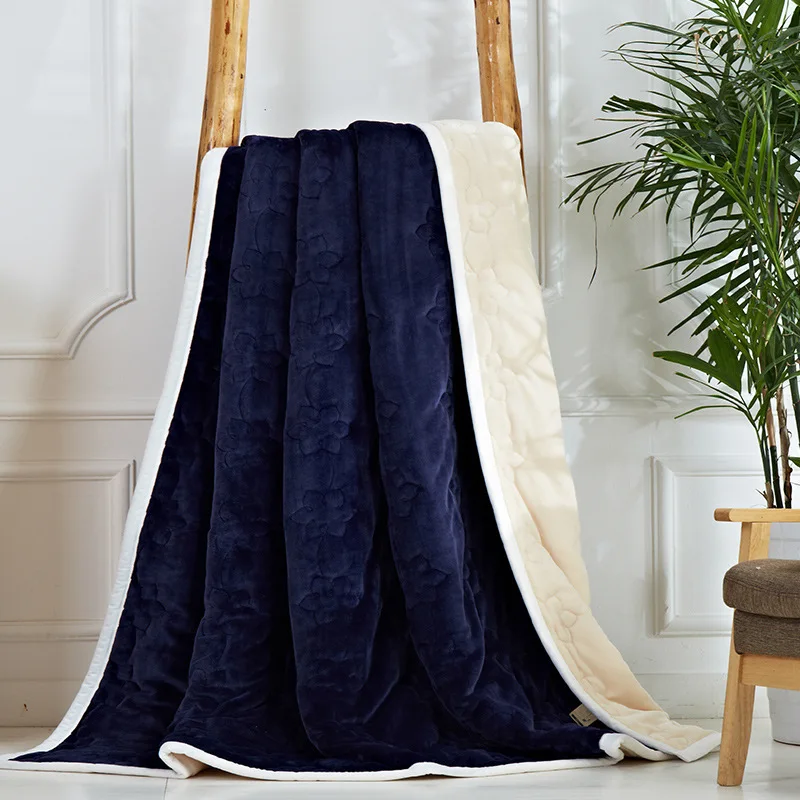 Высокое качество фланелевые Одеяло анти staticThickened зимние теплые супер мягкие