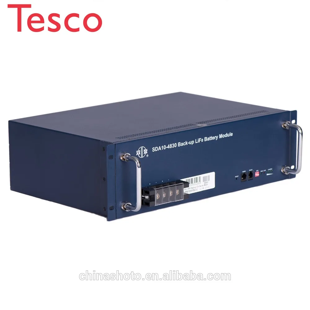 

Shoto SDA-10-4830 система литий-ионной батареи для телекоммуникации/UPS/Возобновляемая энергия