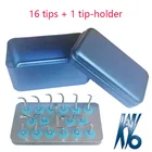 16 шт.компл. и 1 держатель наконечников для зубного скалера GK1GK2GK3GK4GK5GK6GK7EK8 Для KAVO