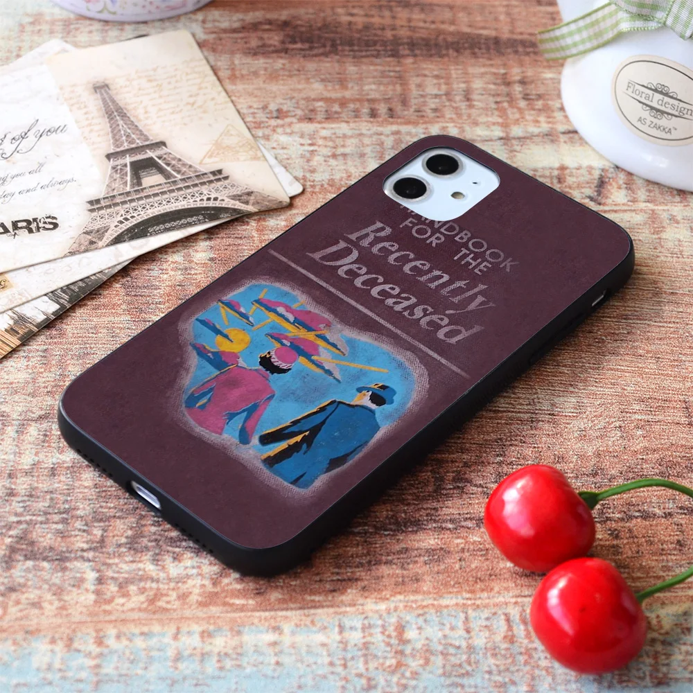 

For iPhone Handbook for the recently deceased Soft TPU Border Apple iPhone Case