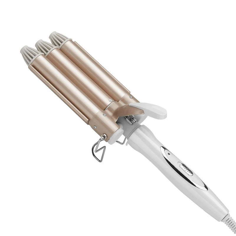 Щипцы для завивки волос с 3 бочками электрические плойки 22 мм 25 ролики волн