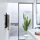 GS021 растительный принт статического цепляться витражная плёнка на стекла, окна матовый конфиденциальности стикеры домашний декор модные современные туфли для женщин