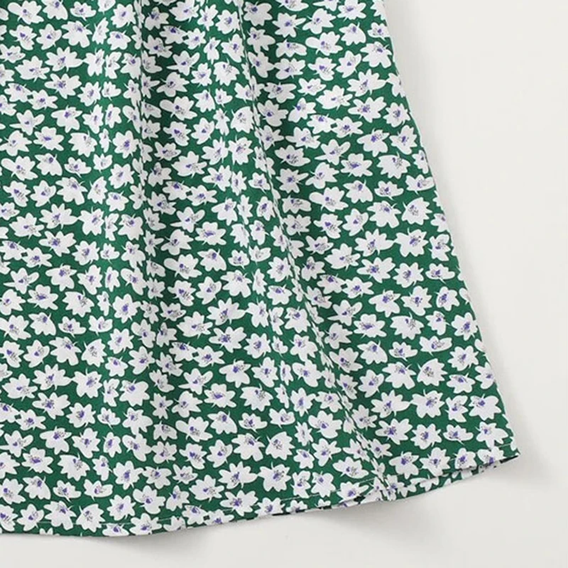 

Women Sexy Print Floral Summer Dress Vintage Drawstring Female Casual Boho Beach Dress