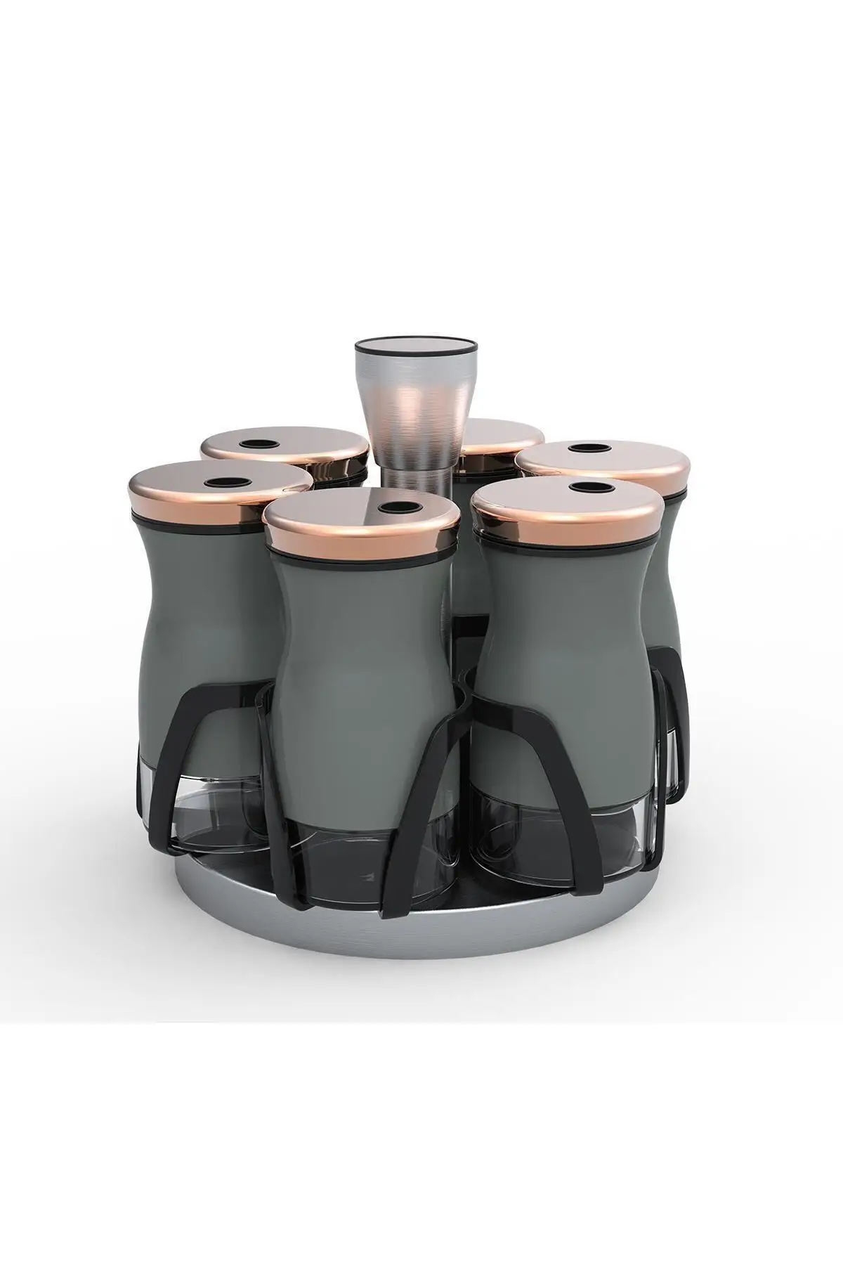 

Acar 6 Repair Part Standing Glass Spices Set