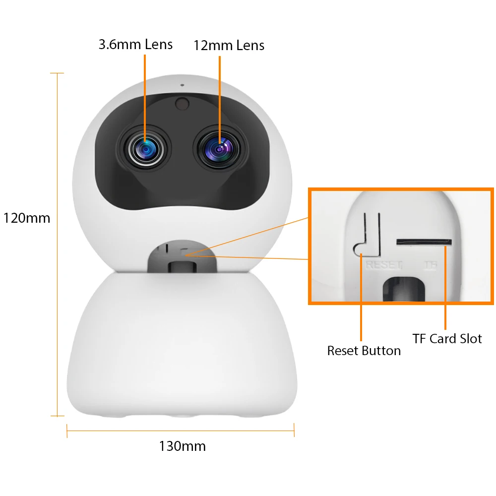 

IP 4MP HD 10X WI-FI AI