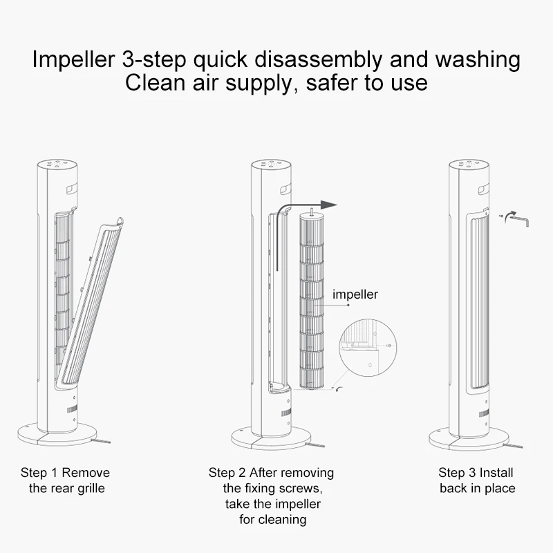 Preise Original Xiaomi Mijia 2,4 GHz WiFi Steuer DC Inverter Turm Fan
