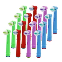 16pcs replacement kids children tooth brush heads for oral b eb 10a pro health stages electric toothbrush oral care 3d excel