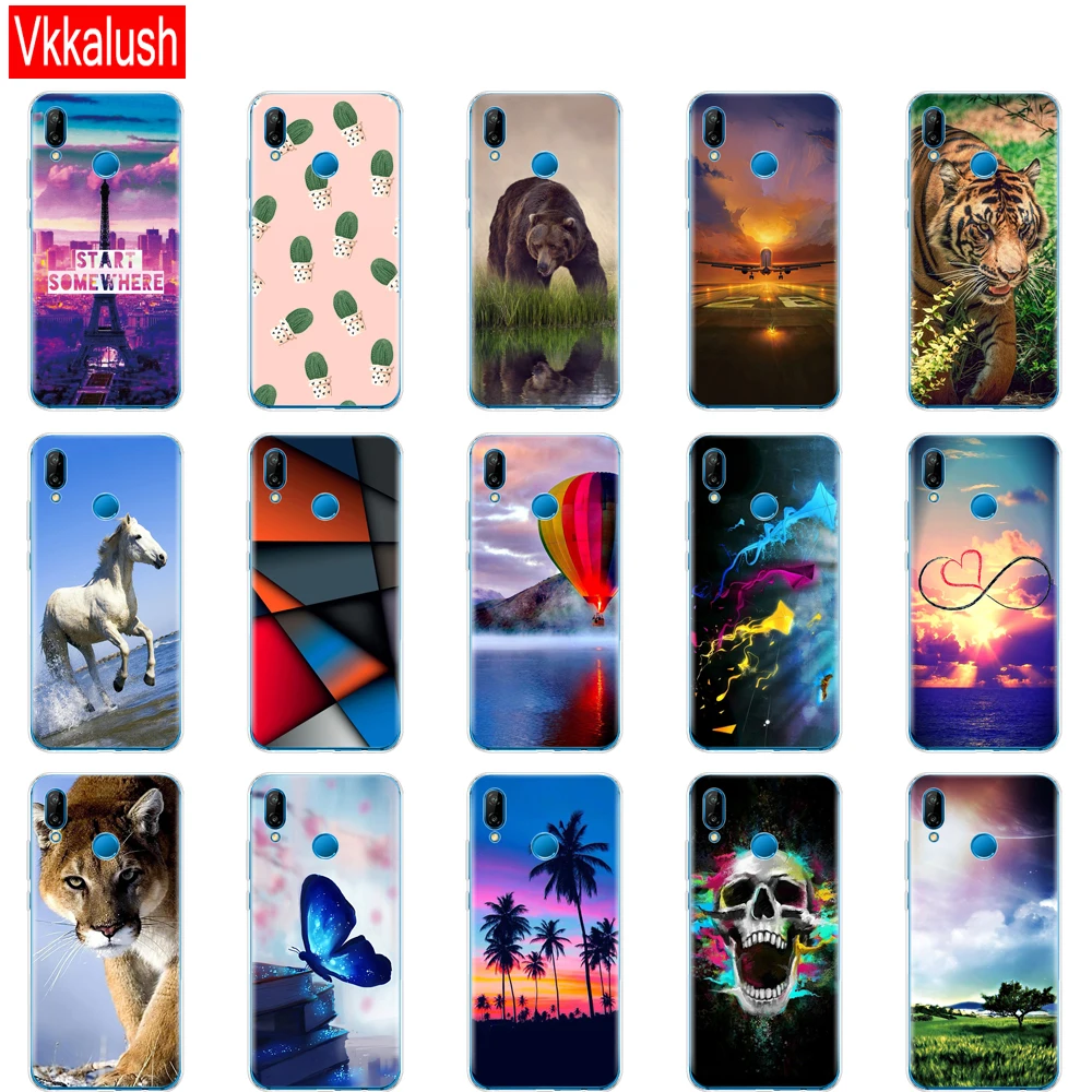 Силиконовый чехол-накладка для Huawei P20 Lite/Huawei Pro 5 84 дюйма | Мобильные телефоны и